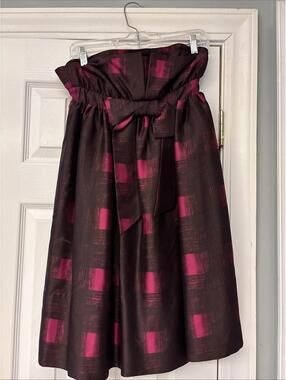 Marc by Marc Jacobs Purple Print Strapless Dress Size 2. Cocktail Wedding Cruise